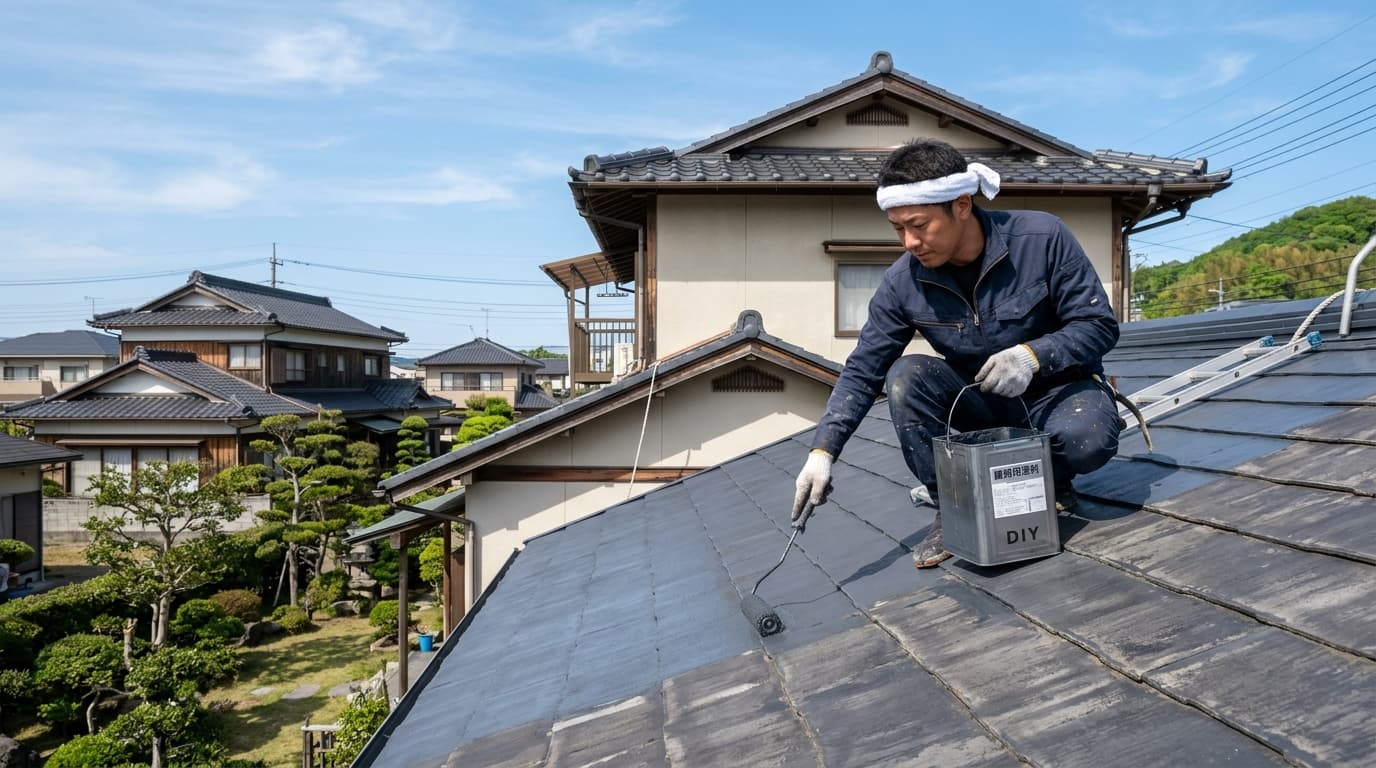 屋根塗装を自分でやる費用はいくら？材料費の内訳と節約のコツ